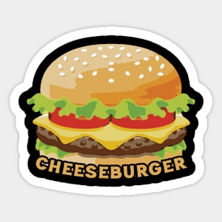 Burger Lover Sticker